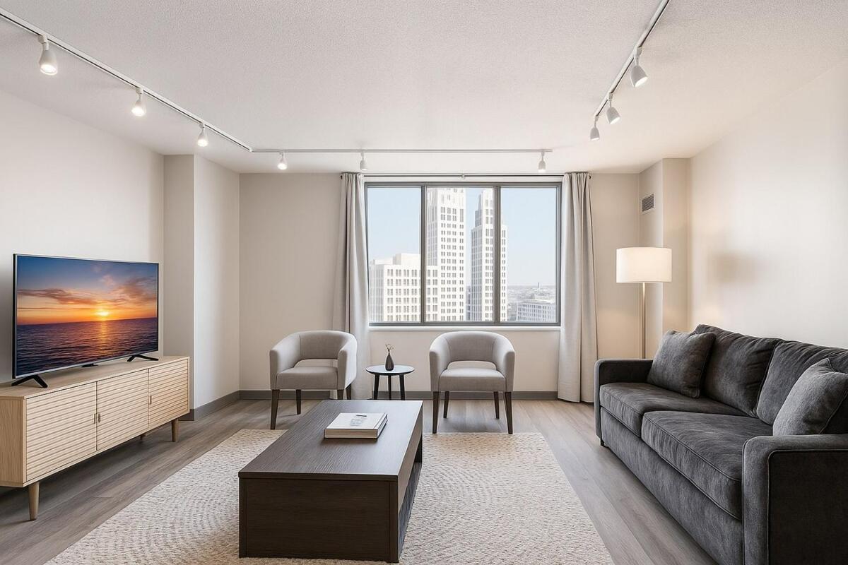Convention Center 1Br Condo Downtown Hartford And Gym Buitenkant foto